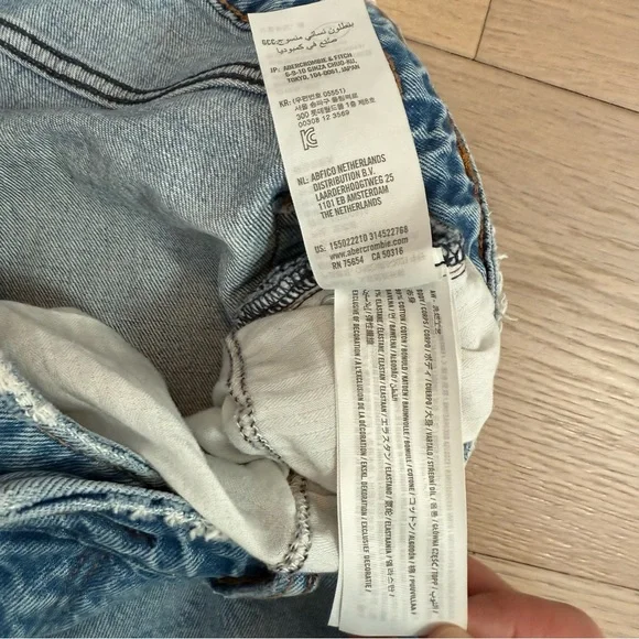 Abercrombie & Fitch The Dad High Rise Curve Love - Picture 6 of 8